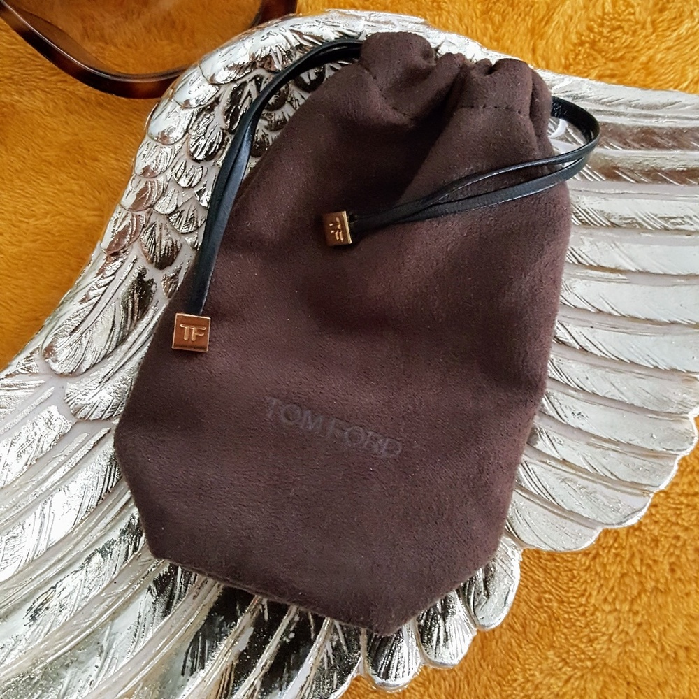 Tom Ford Suede Drawstring Pouch - image 1